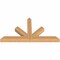 Ekena Millwork Saratoga Timber Gable Bracket, Western Red Cedar, 48"W x 26"H x 3 1/2"D x 3 1/2"F, 13/12 Pitch GBW048X26X0404SAR00SWR - alternate 4